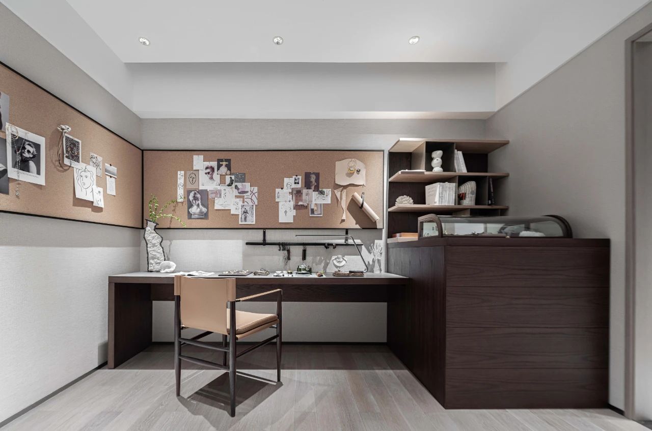 現代簡約風格室內設計家裝案例-書房 現代簡約風格室內設計家裝案例-書房