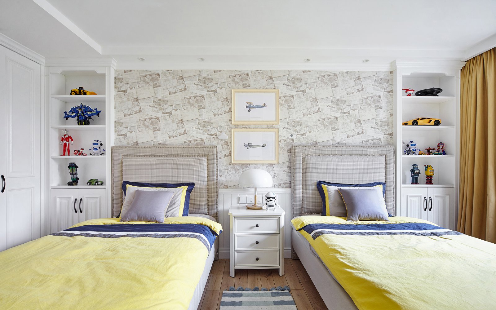 簡(jiǎn)歐輕奢風(fēng)格家裝設(shè)計(jì)室內(nèi)裝修效果圖-兒童房 簡(jiǎn)歐輕奢風(fēng)格家裝設(shè)計(jì)室內(nèi)裝修效果圖-兒童房