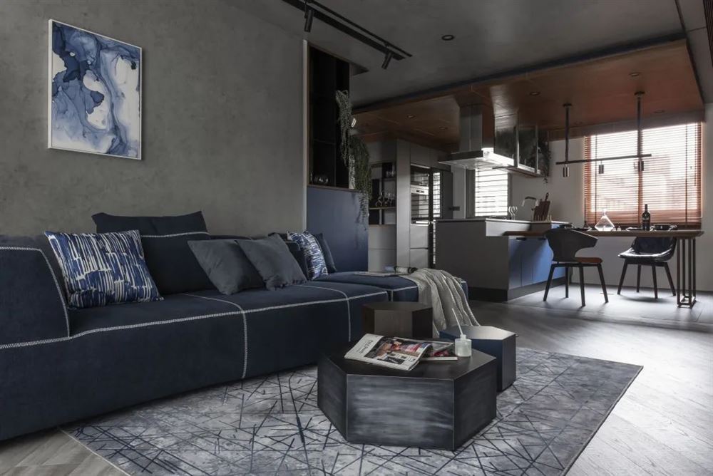 廣州市陽光城當代檀悅現代簡約風格三居室裝修案例