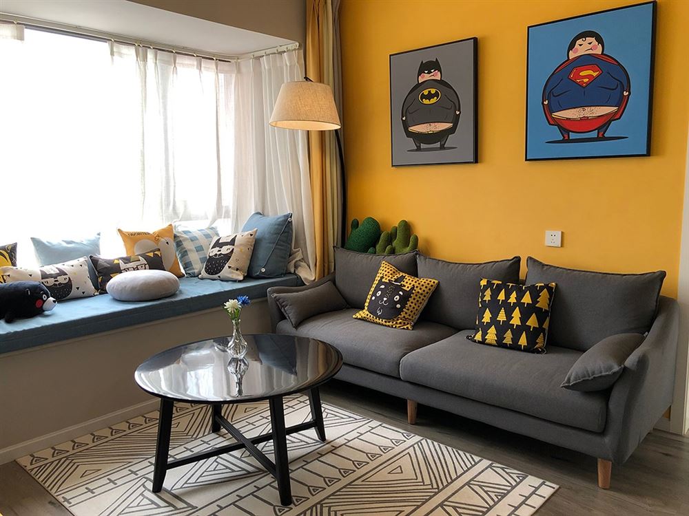 廣州市翠城花園北歐風格三居室裝修案例