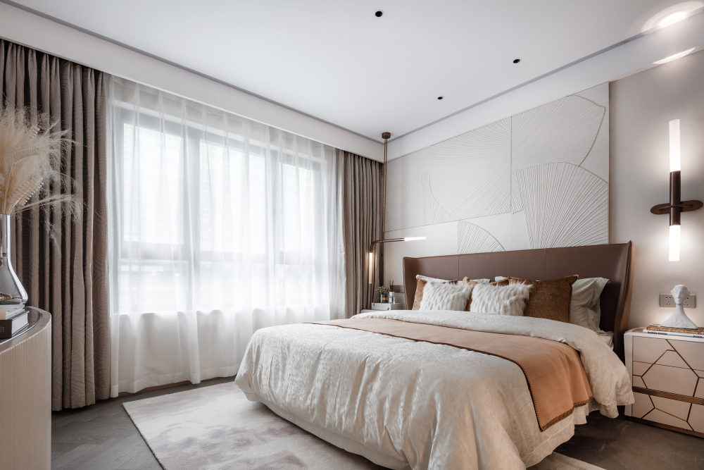 現(xiàn)代簡約風(fēng)格室內(nèi)設(shè)計家裝案例-臥室 現(xiàn)代簡約風(fēng)格室內(nèi)設(shè)計家裝案例-臥室