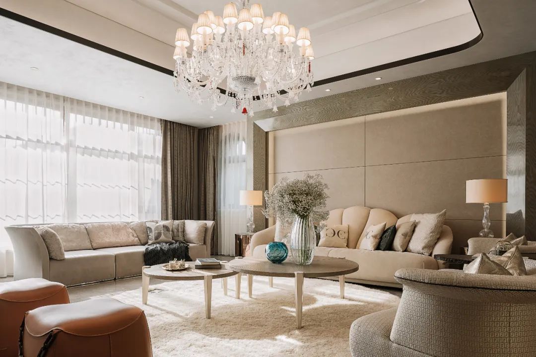 簡(jiǎn)歐風(fēng)格家裝設(shè)計(jì)別墅裝修效果圖-客廳 簡(jiǎn)歐風(fēng)格家裝設(shè)計(jì)別墅裝修效果圖-客廳