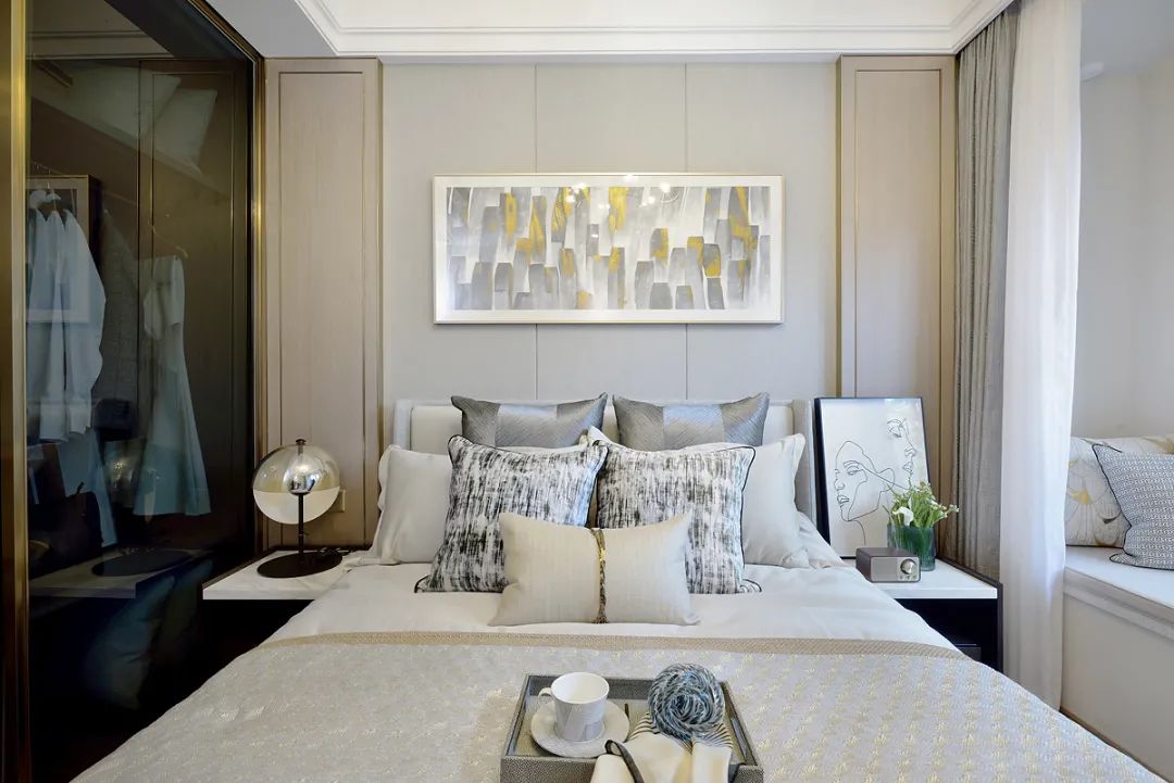 現代簡約風格室內設計家裝案例-臥室 現代簡約風格室內設計家裝案例-臥室