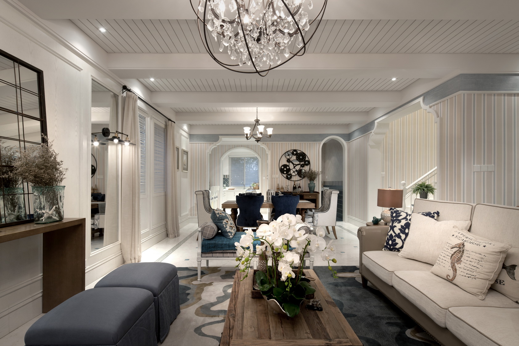 裝修案例地中海風格室內裝修效果圖-客廳 裝修案例地中海風格室內裝修效果圖-客廳