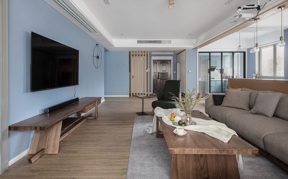 江門市明泰城北歐風格四居室裝修案例