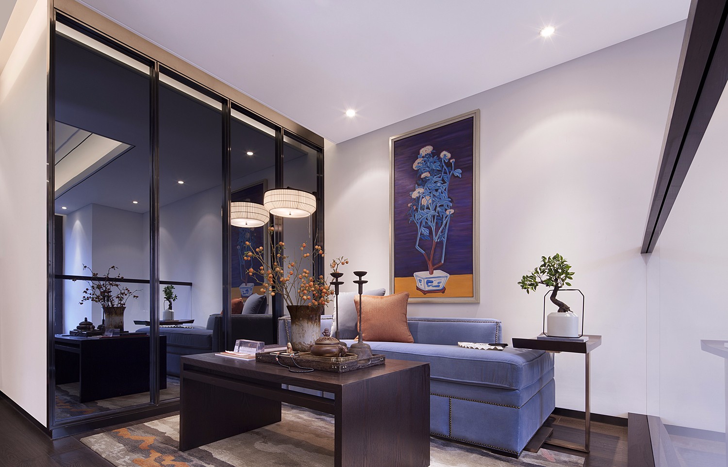 新中式風格室內設計家裝案例-茶室 新中式風格室內設計家裝案例-茶室