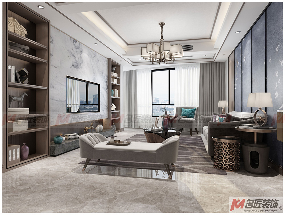 現代前衛風格室內裝修效果圖-金色海岸三居132平米-客廳 現代前衛風格室內裝修效果圖-金色海岸三居132平米-客廳