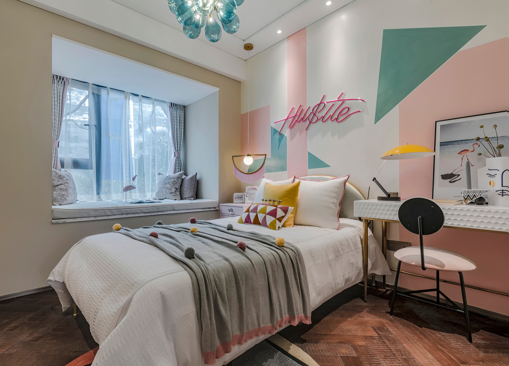 簡約輕奢風(fēng)格室內(nèi)設(shè)計(jì)家裝案例-兒童房 簡約輕奢風(fēng)格室內(nèi)設(shè)計(jì)家裝案例-兒童房