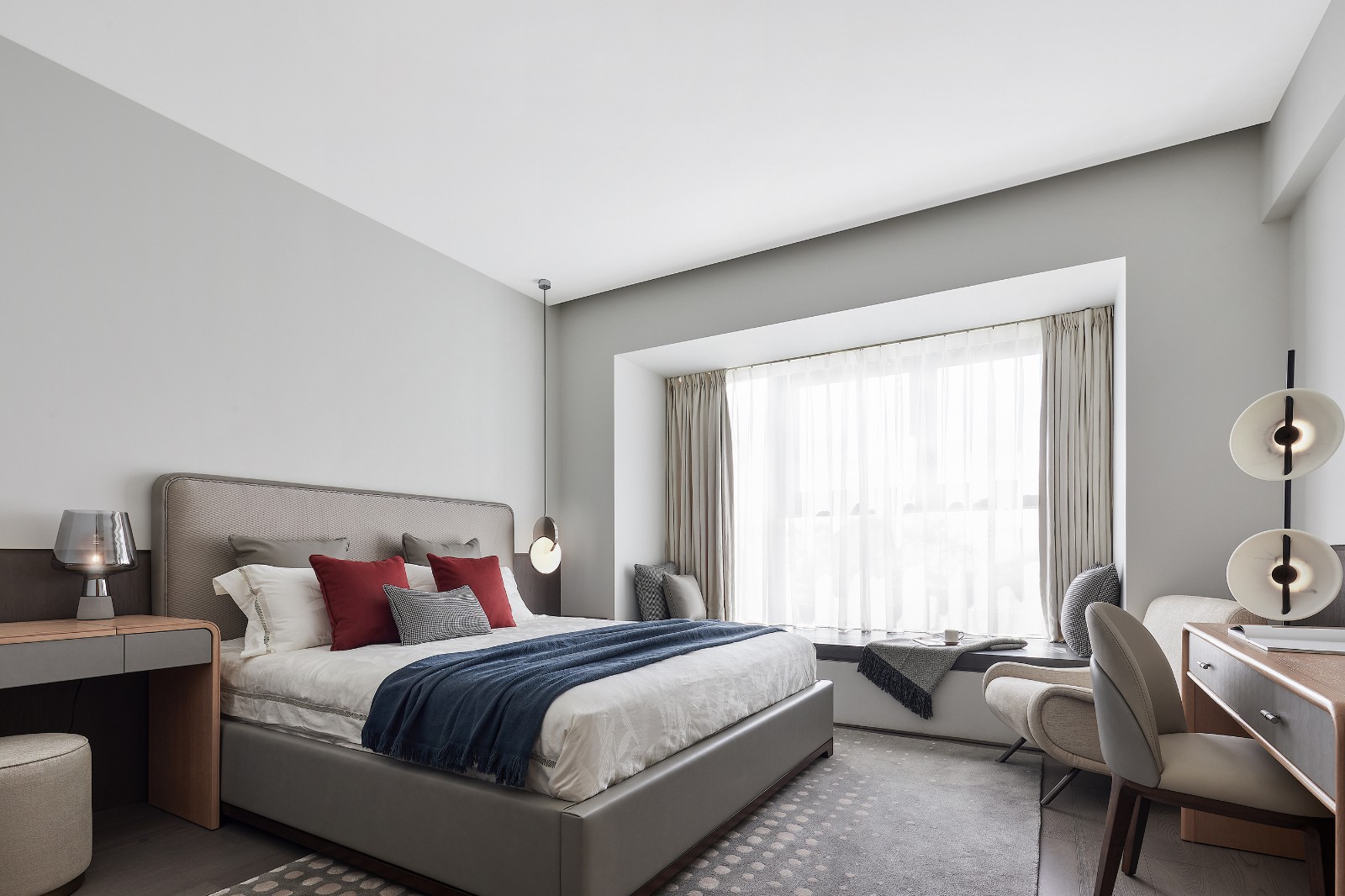 現代簡約風格家裝設計室內裝修效果圖-臥室 現代簡約風格家裝設計室內裝修效果圖-臥室