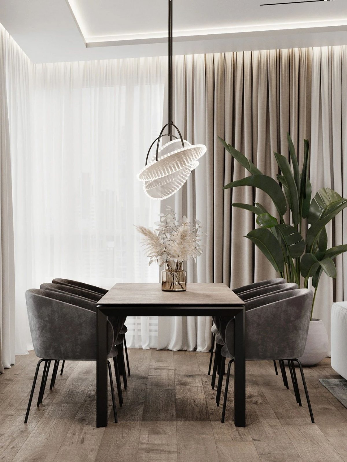 現(xiàn)代簡約風格室內(nèi)設(shè)計家裝案例-餐廳 現(xiàn)代簡約風格室內(nèi)設(shè)計家裝案例-餐廳