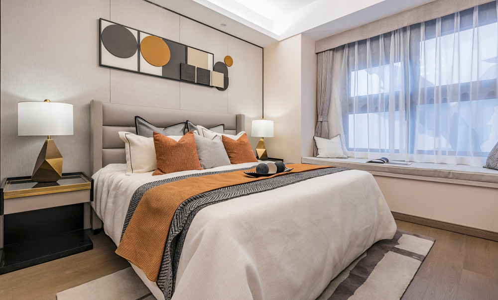 現(xiàn)代簡(jiǎn)約風(fēng)格室內(nèi)家裝案例效果圖-臥室 現(xiàn)代簡(jiǎn)約風(fēng)格室內(nèi)家裝案例效果圖-臥室