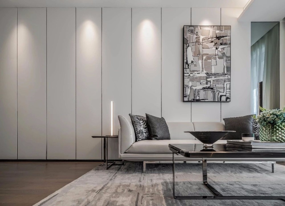 現代簡約風格室內設計家裝案例-客廳 現代簡約風格室內設計家裝案例-客廳