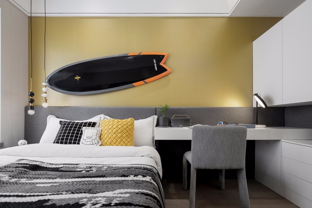 現代簡約風格室內家裝案例效果圖-兒童房 現代簡約風格室內家裝案例效果圖-兒童房