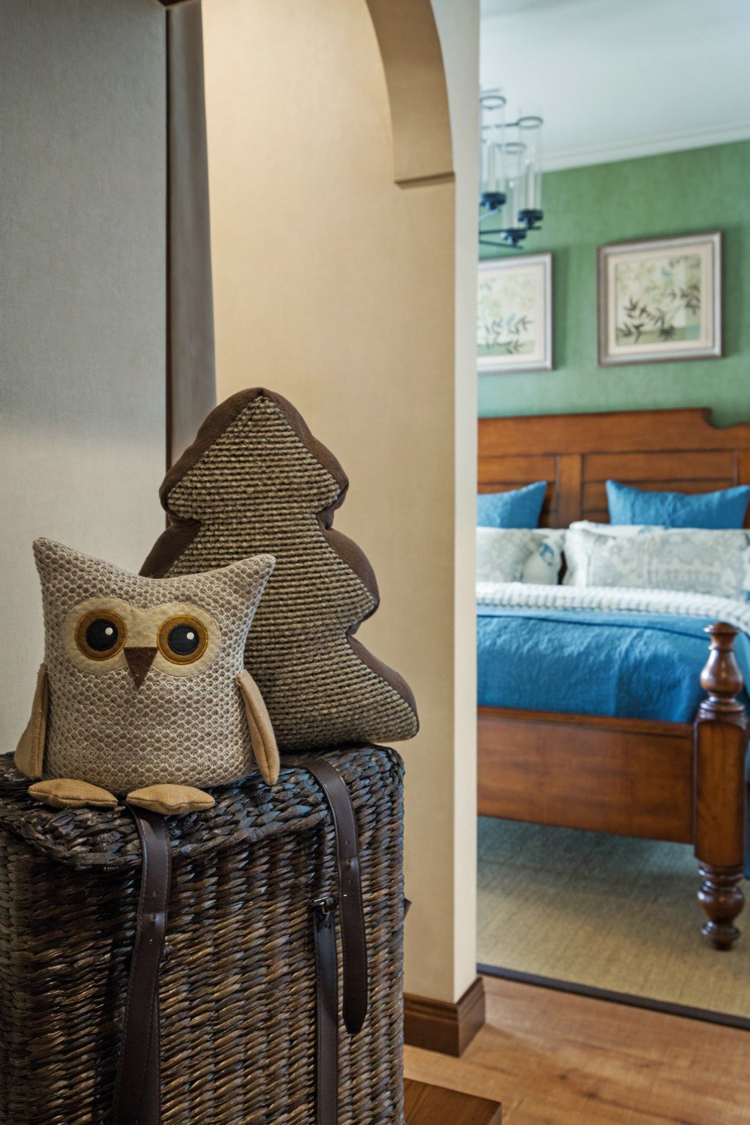 裝修案例美式古典風格室內裝修效果圖-臥室 裝修案例美式古典風格室內裝修效果圖-臥室