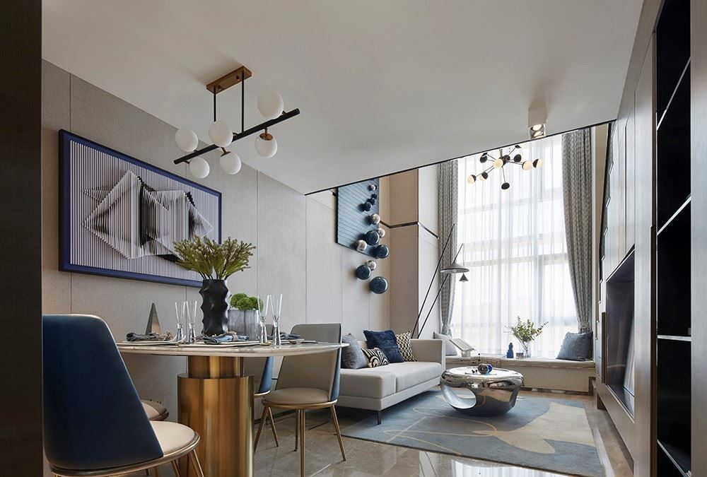 江門市駿景灣豪庭現(xiàn)代風(fēng)格復(fù)式裝修案例