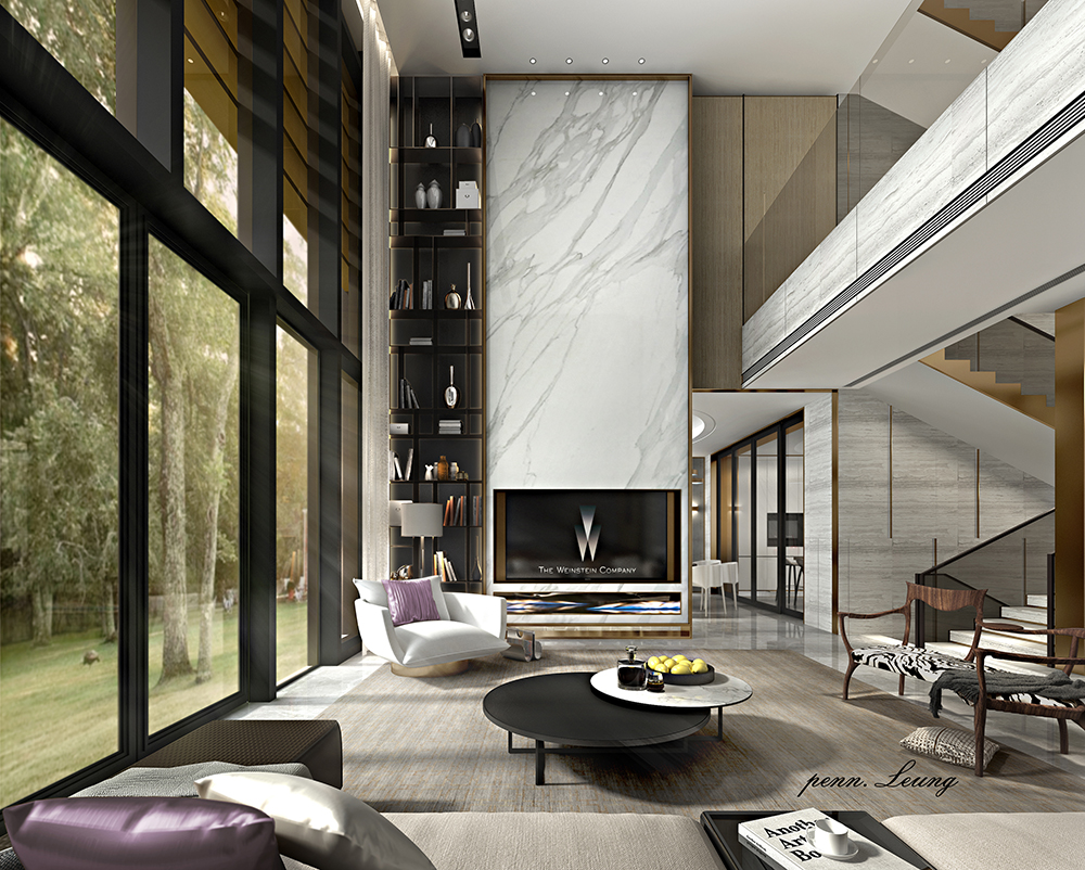 客天下別墅360平米奢華輕奢風格裝修案例-客廳 客天下別墅360平米奢華輕奢風格裝修案例-客廳