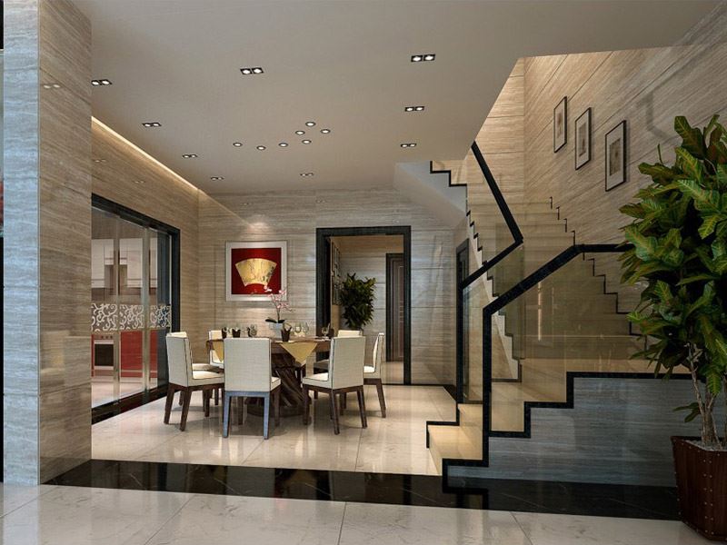 佛山市碧桂園智慧慢城新中式風格別墅裝修案例