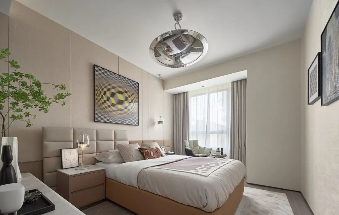 現代簡約風格室內設計家裝案例-次臥 現代簡約風格室內設計家裝案例-次臥