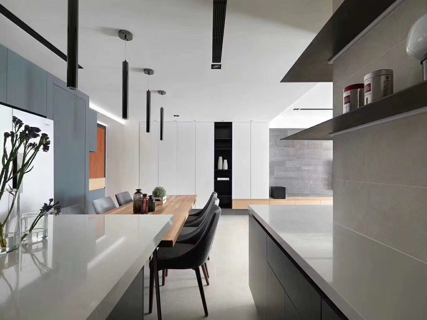 星星凱旋國際三居128平米簡約現代風格裝修案例-餐廳 星星凱旋國際三居128平米簡約現代風格裝修案例-餐廳