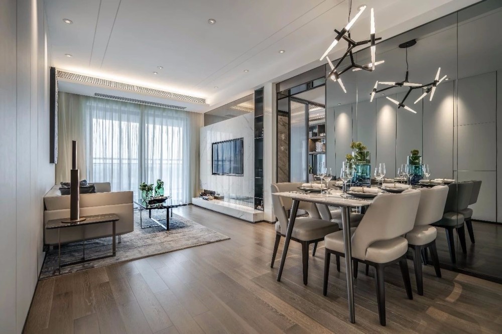 現代簡約風格室內設計家裝案例-餐廳 現代簡約風格室內設計家裝案例-餐廳