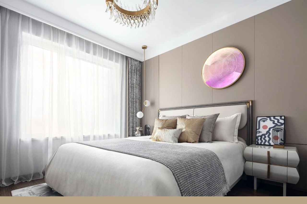 現代簡約風格室內設計家裝案例-臥室 現代簡約風格室內設計家裝案例-臥室