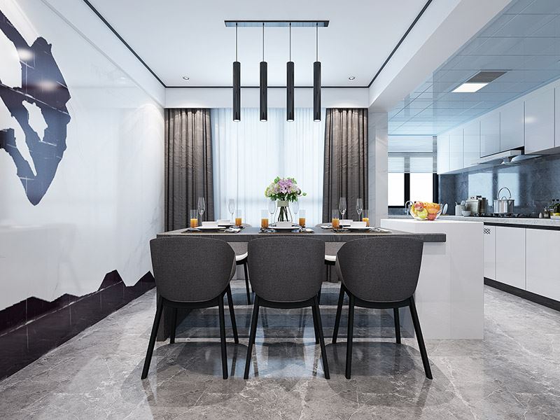 楚雄彝族自治州楚雄雍和居(彝海南路)現代簡約風格三居室裝修案例