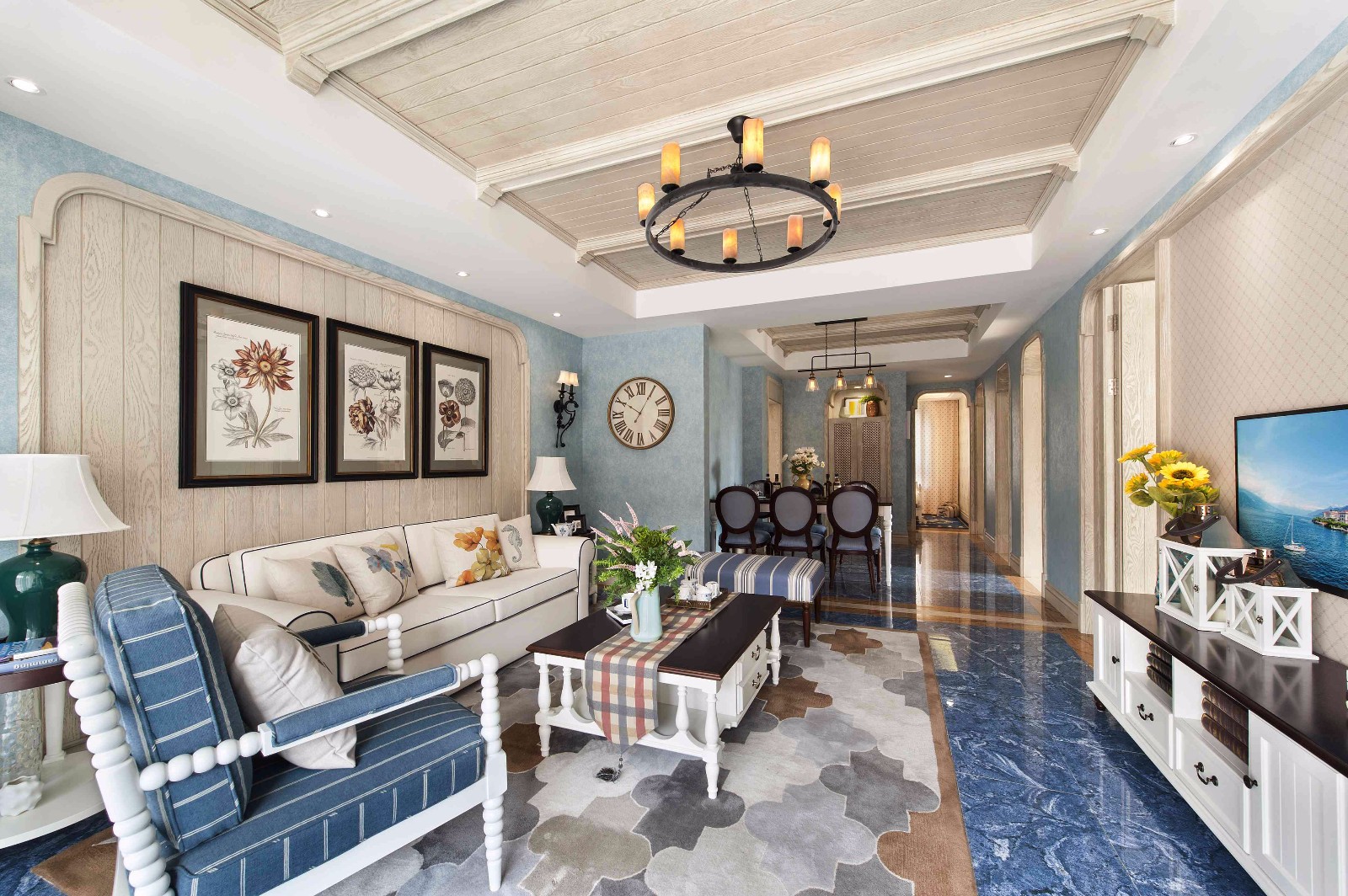 地中海風格家裝設計室內(nèi)裝修效果圖-客廳 地中海風格家裝設計室內(nèi)裝修效果圖-客廳