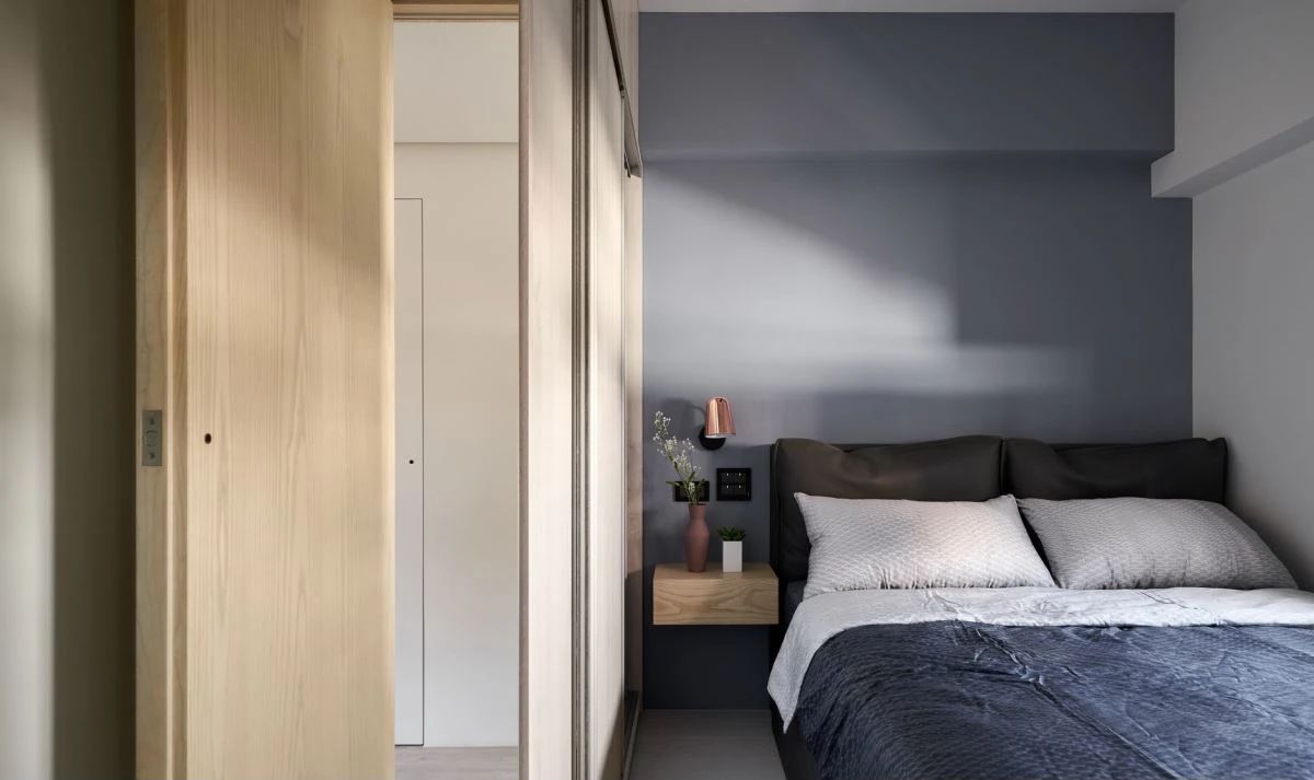 裝修案例現代極簡風格室內裝修效果圖-臥室 裝修案例現代極簡風格室內裝修效果圖-臥室