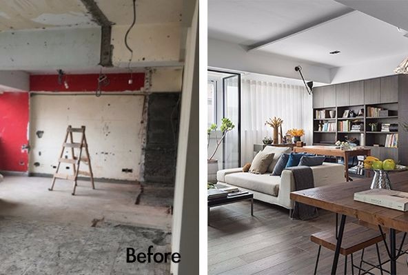 圓融廣場二居99平米北歐風格裝修案例-客廳 圓融廣場二居99平米北歐風格裝修案例-客廳