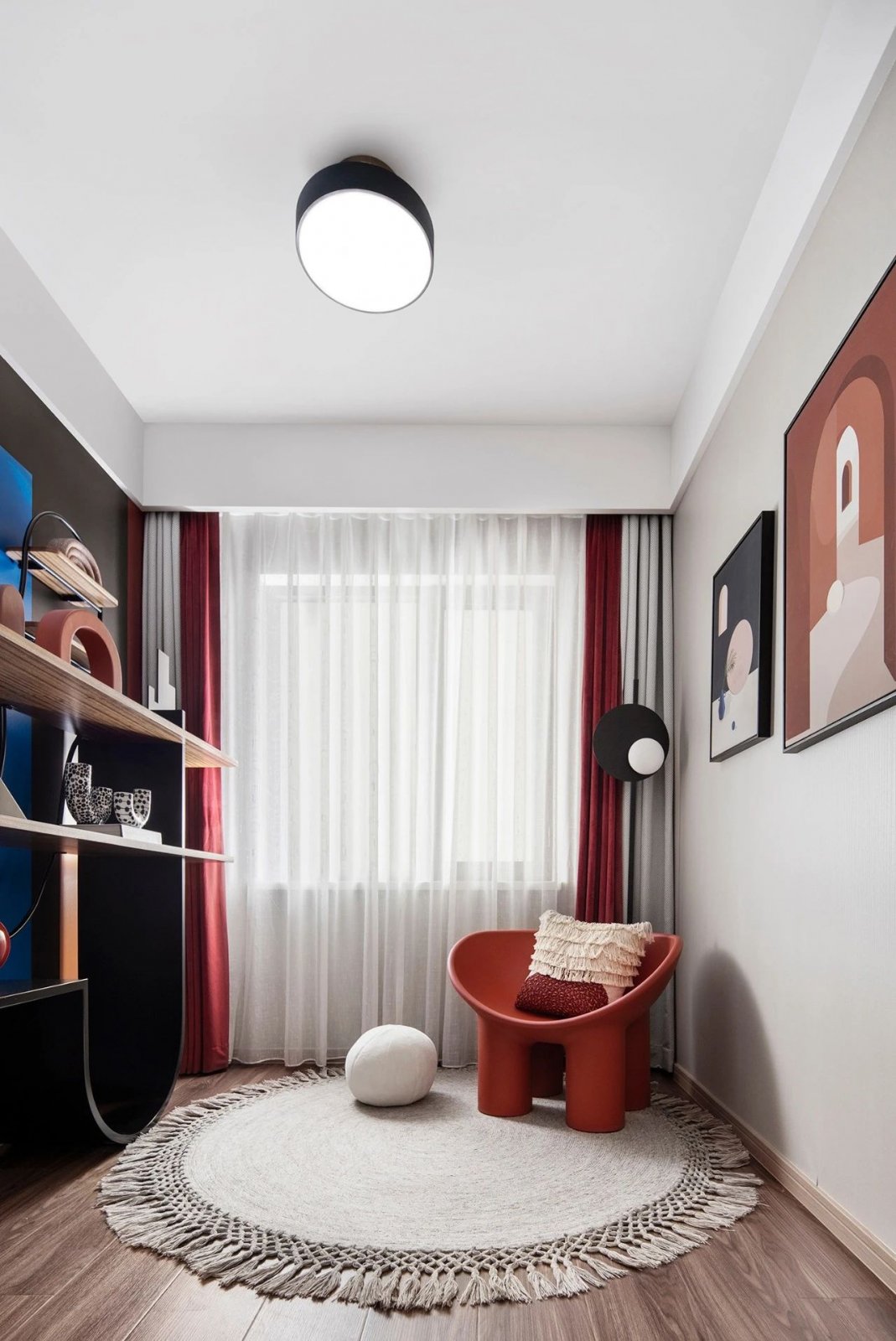 現代前衛風格家裝設計室內裝修效果圖-次臥 現代前衛風格家裝設計室內裝修效果圖-次臥