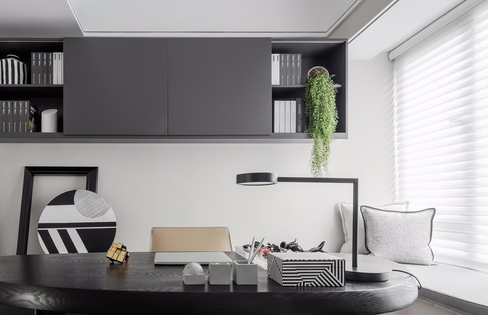 現代簡約風格室內家裝案例效果圖-書桌 現代簡約風格室內家裝案例效果圖-書桌