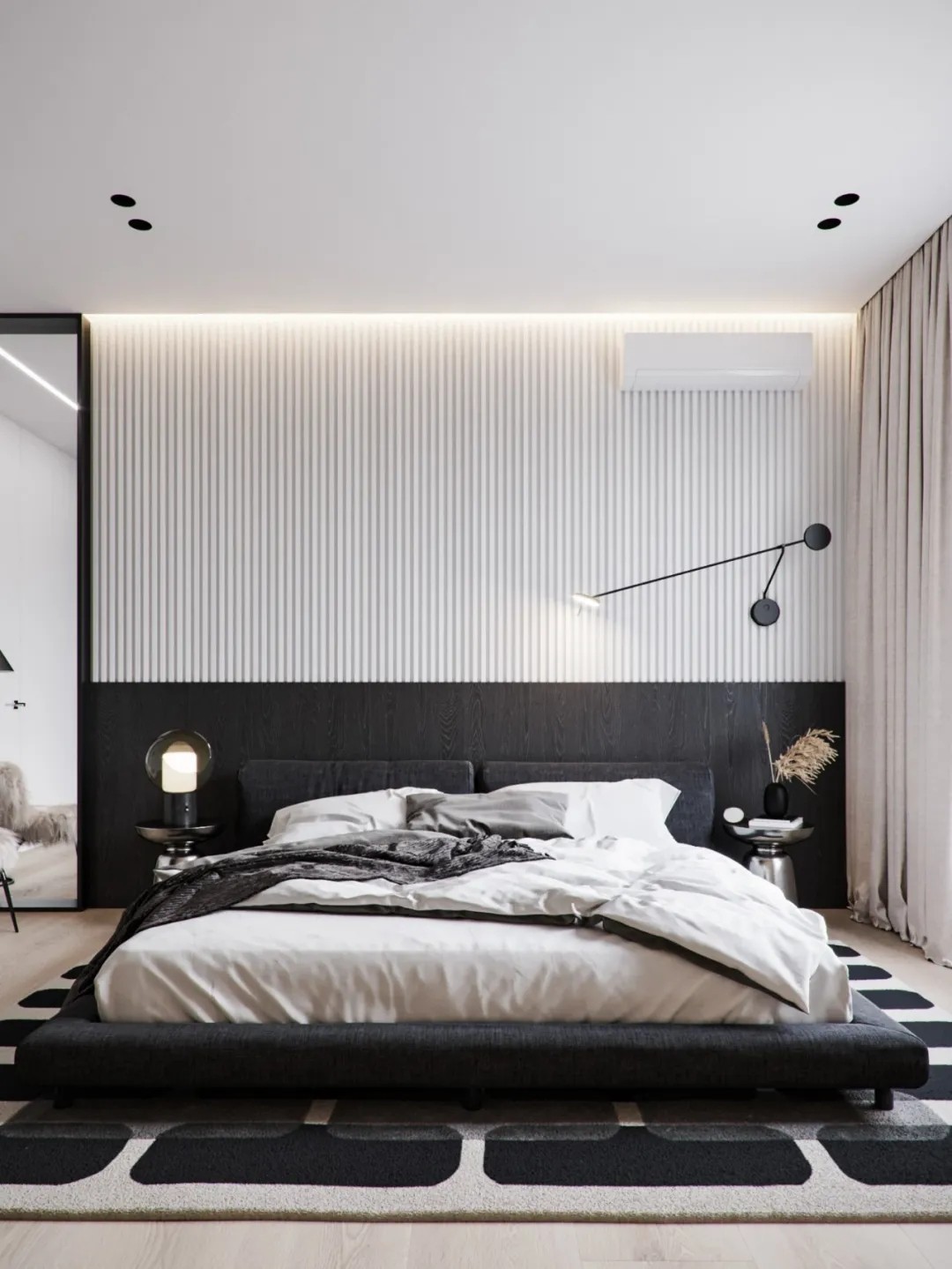 裝修案例現(xiàn)代簡約風(fēng)格室內(nèi)裝修效果圖-臥室 裝修案例現(xiàn)代簡約風(fēng)格室內(nèi)裝修效果圖-臥室