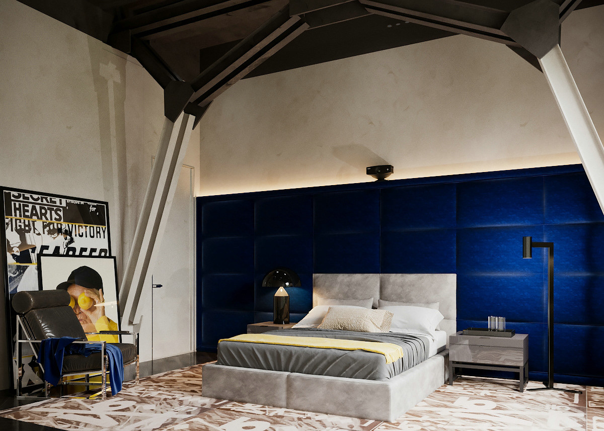 佛山裝修公司混搭風格室內裝修效果圖-臥室 佛山裝修公司混搭風格室內裝修效果圖-臥室