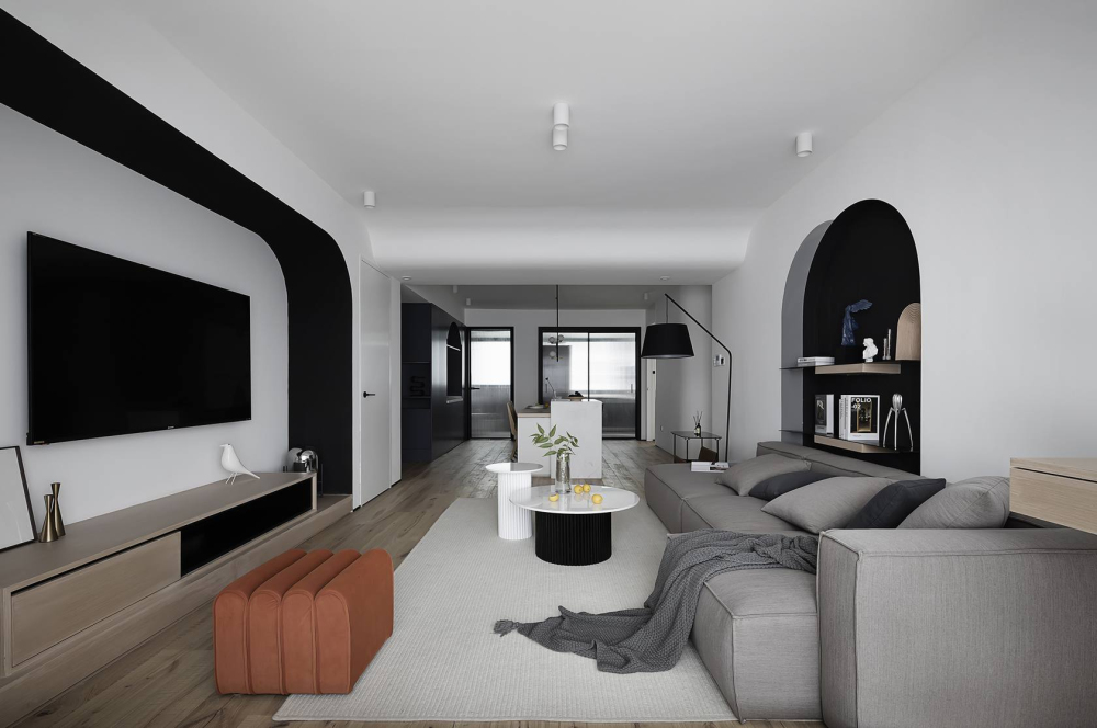 現(xiàn)代簡約風(fēng)格室內(nèi)家裝案例效果圖-客廳 現(xiàn)代簡約風(fēng)格室內(nèi)家裝案例效果圖-客廳