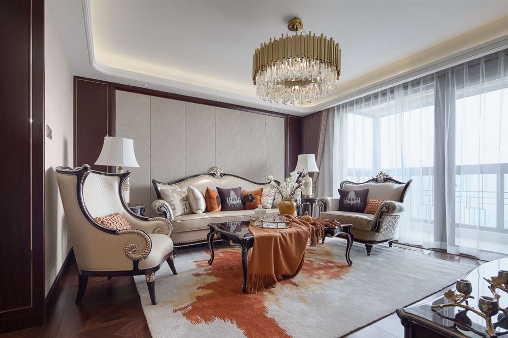 廣州市景新國際歐式風(fēng)格四居室裝修案例