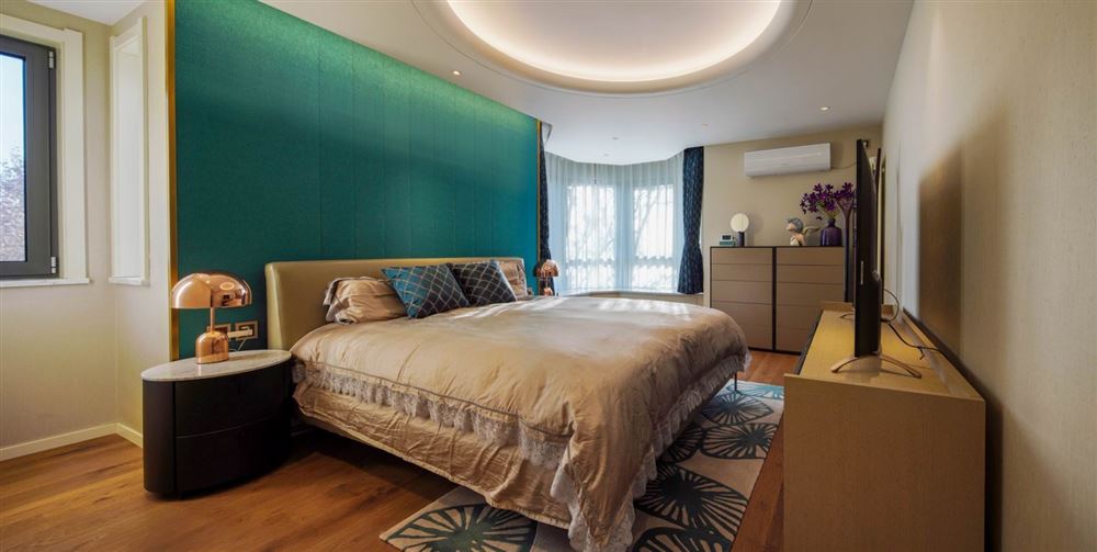 佛山市碧桂園南海悅城輕奢風格四居室裝修案例