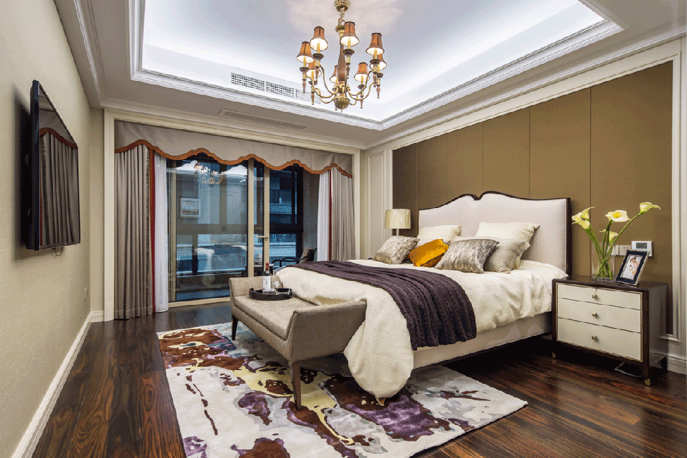 裝修公司歐式風格室內裝修效果圖-主臥 裝修公司歐式風格室內裝修效果圖-主臥