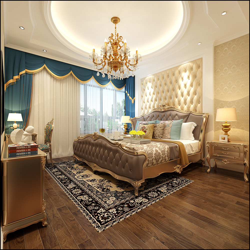 裝修公司歐式古典風格室內裝修效果圖-客臥 裝修公司歐式古典風格室內裝修效果圖-客臥