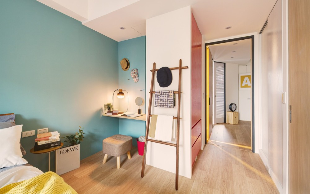 現代前衛風格室內設計家裝案例-臥室 現代前衛風格室內設計家裝案例-臥室