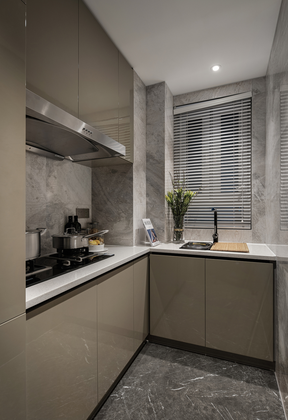 現(xiàn)代簡約風(fēng)格室內(nèi)設(shè)計(jì)家裝案例-廚房 現(xiàn)代簡約風(fēng)格室內(nèi)設(shè)計(jì)家裝案例-廚房