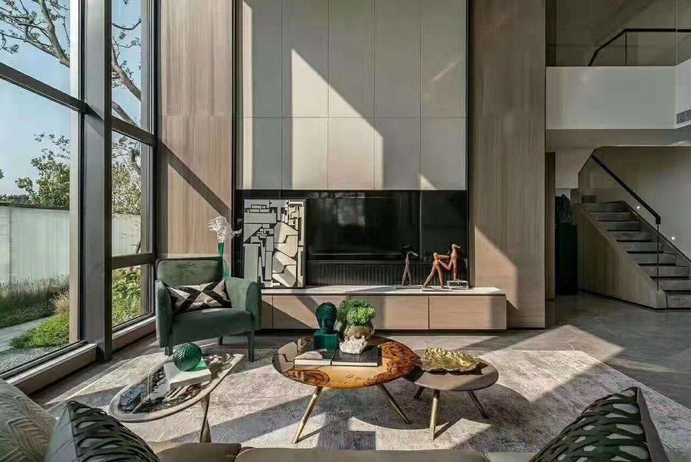 佛山市保利時(shí)代天珀現(xiàn)代簡(jiǎn)約風(fēng)格四居室裝修案例