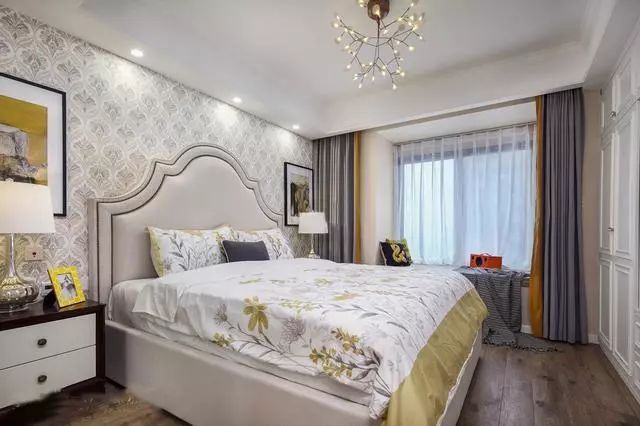 現(xiàn)代簡約風格家裝設(shè)計室內(nèi)裝修效果圖-主臥 現(xiàn)代簡約風格家裝設(shè)計室內(nèi)裝修效果圖-主臥