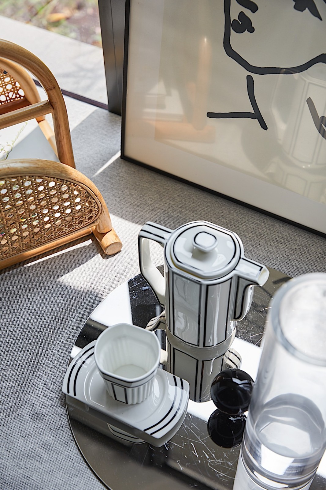 輕奢高雅風(fēng)格室內(nèi)設(shè)計家裝案例-客廳茶幾 輕奢高雅風(fēng)格室內(nèi)設(shè)計家裝案例-客廳茶幾