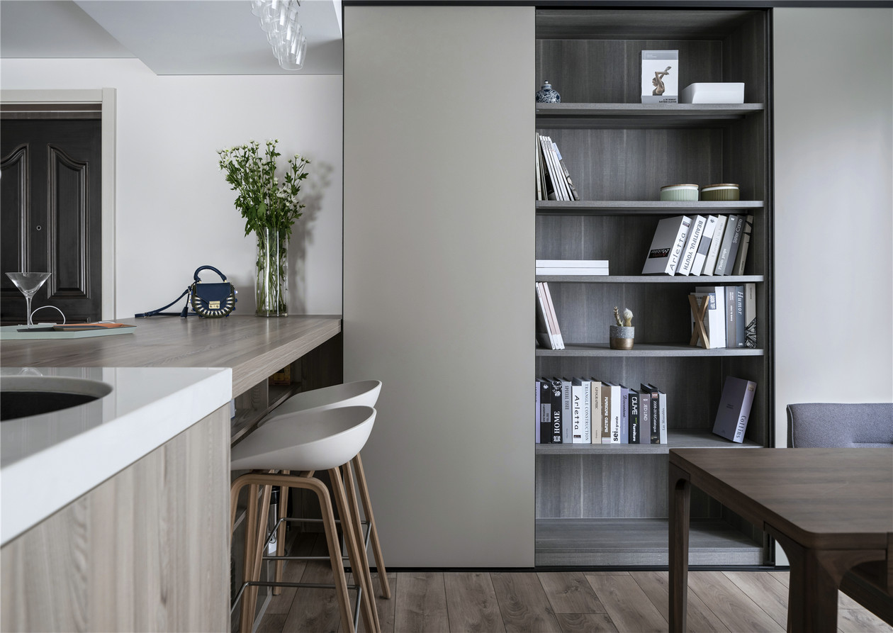 裝修案例新中式風格室內裝修效果圖-廚房 裝修案例新中式風格室內裝修效果圖-廚房