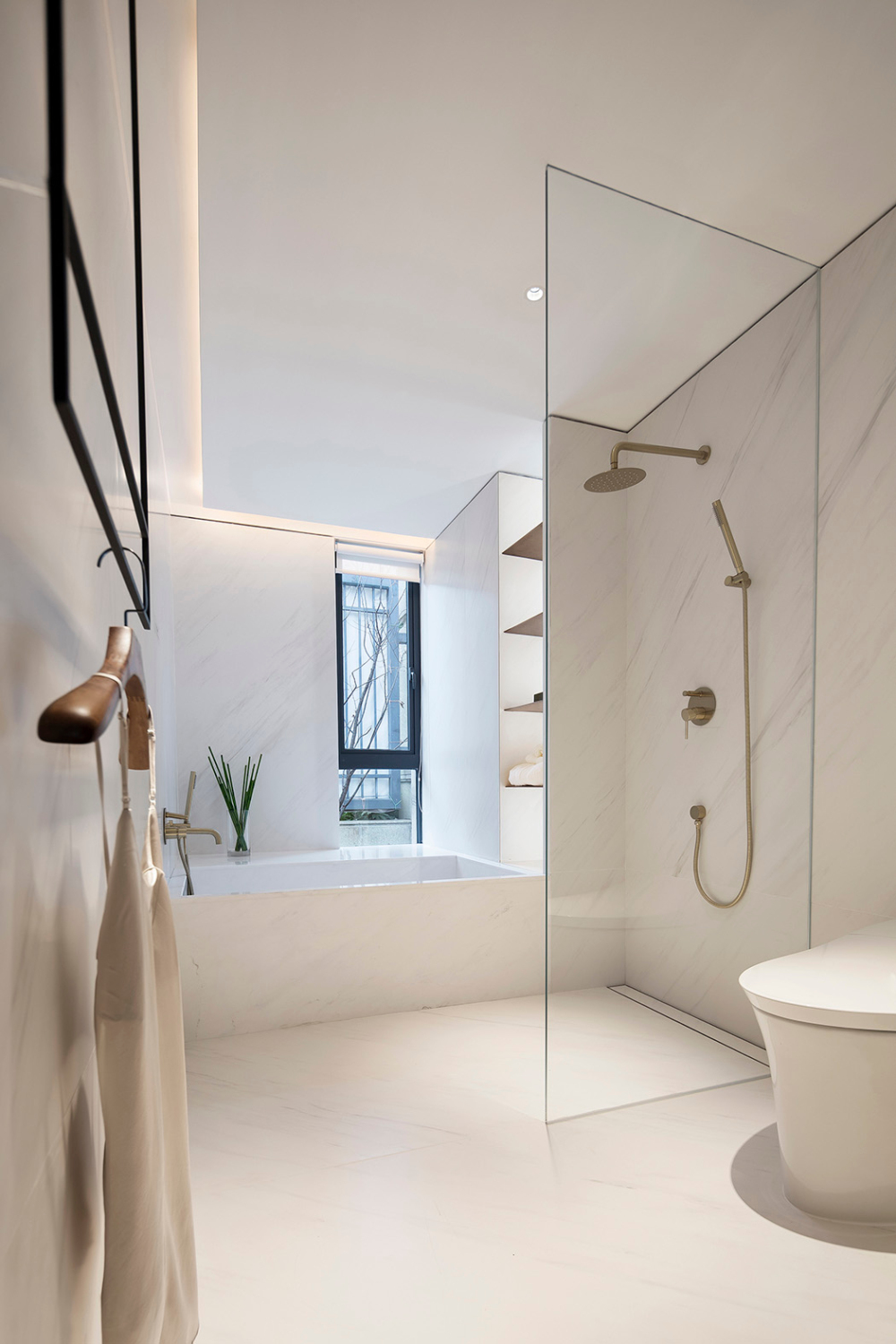 輕奢素雅風格室內家裝案例效果圖-衛生間 輕奢素雅風格室內家裝案例效果圖-衛生間