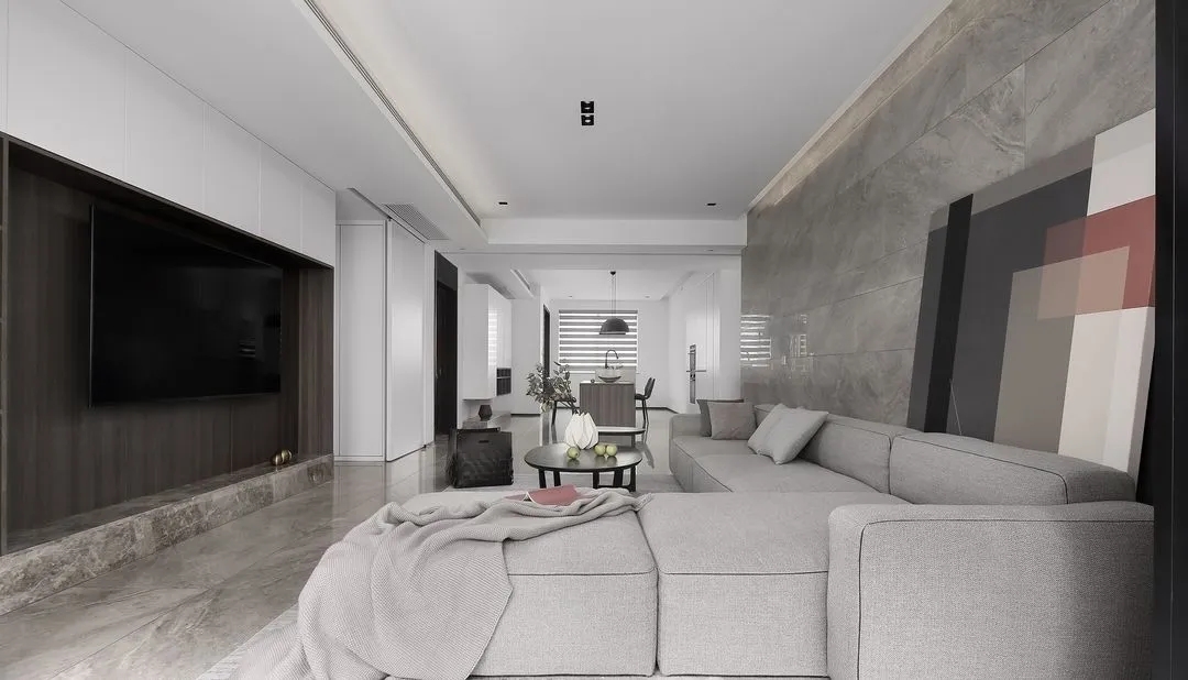 裝修案例輕奢風格室內裝修效果圖-客廳 裝修案例輕奢風格室內裝修效果圖-客廳