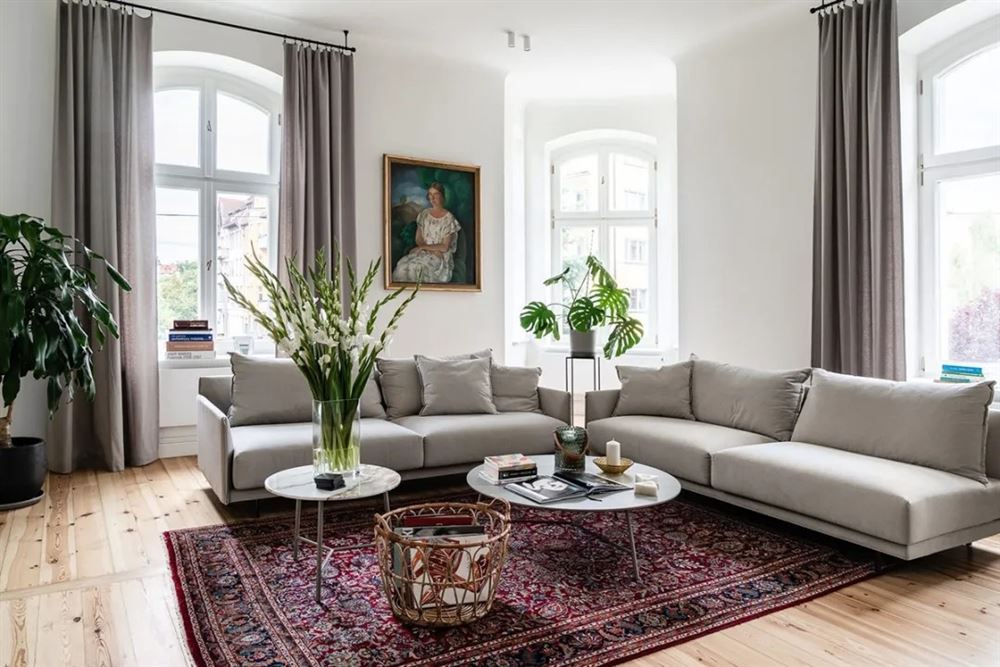 廣州市遠東·御江豪庭北歐風格三居室裝修案例