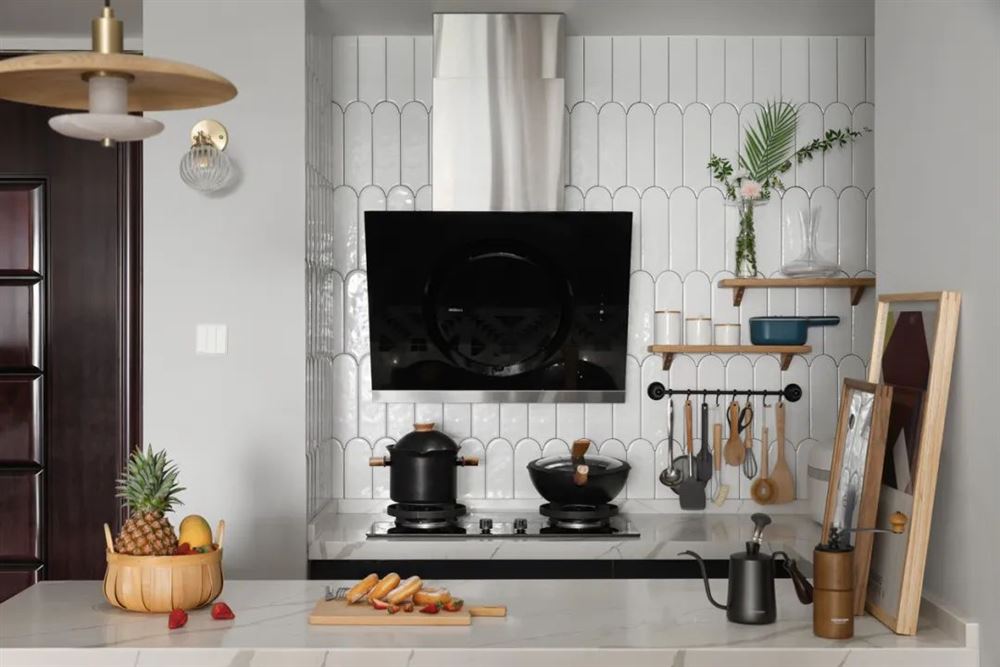 韶關市濱江名都現代簡約風格二居室裝修案例