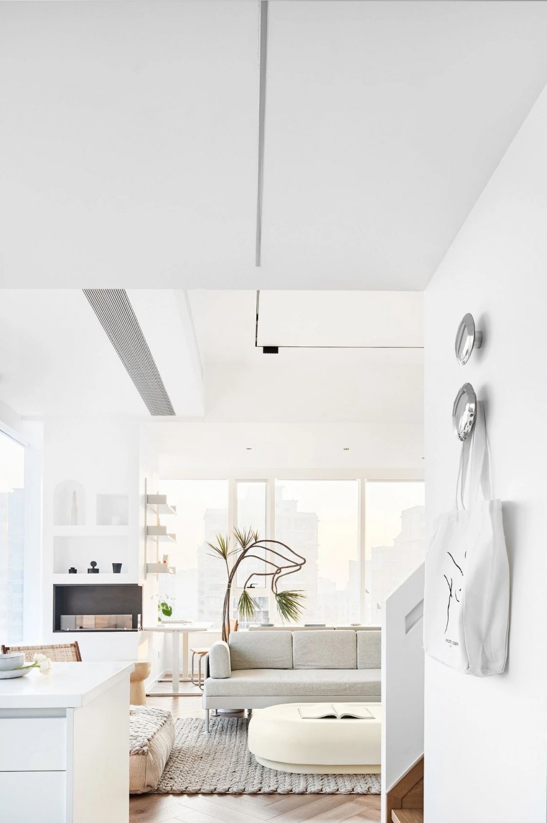 裝修案例極簡風格復式裝修效果圖-客廳 裝修案例極簡風格復式裝修效果圖-客廳