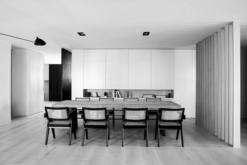 廣州市越秀濱海新城現代風格三居室裝修案例